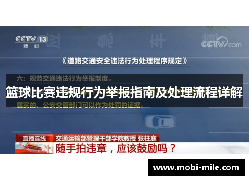篮球比赛违规行为举报指南及处理流程详解