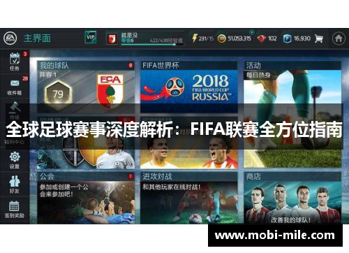 全球足球赛事深度解析：FIFA联赛全方位指南