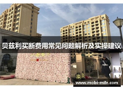 贝兹利买断费用常见问题解析及实操建议