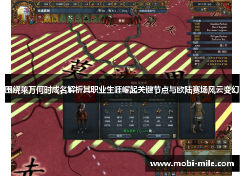 围绕莱万何时成名解析其职业生涯崛起关键节点与欧陆赛场风云变幻