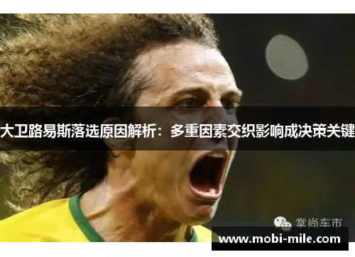 大卫路易斯落选原因解析：多重因素交织影响成决策关键